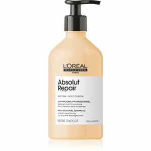 L’Oréal Professionnel Serie Expert Absolut Repair hĺbkovo regeneračný šampón pre suché a poškodené vlasy 500 ml