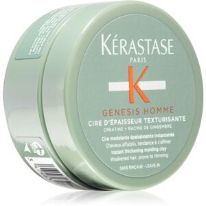 Kérastase Genesis Homme Cire D'Épaisseur Texturisante stylingová modelovacia pasta pre jemné alebo rednúce vlasy pre mužov 75 ml