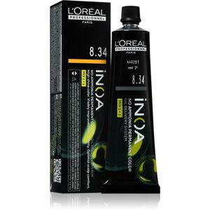 L’Oréal Professionnel Inoa permanentná farba na vlasy bez amoniaku odtieň 8.34 60 ml