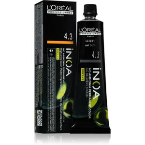 L’Oréal Professionnel Inoa permanentná farba na vlasy bez amoniaku odtieň 4.3 60 ml