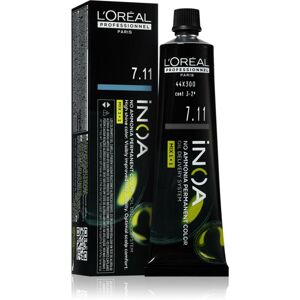 L’Oréal Professionnel Inoa permanentná farba na vlasy bez amoniaku odtieň 7.11 60 ml