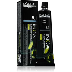 L’Oréal Professionnel Inoa permanentná farba na vlasy bez amoniaku odtieň 9.1 60 ml