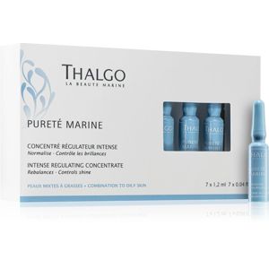 Thalgo Pureté Marine Intense Regulating Concentrate koncentrát pre mastnú a zmiešanú pleť 7x1.2 ml