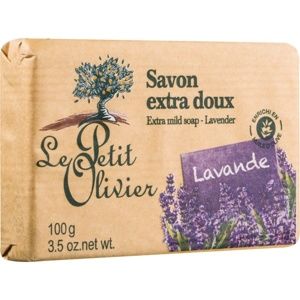 Le Petit Olivier Lavender extra jemné mydlo 100 g