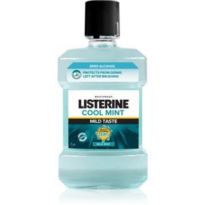 Listerine Cool Mint Mild Taste ústna voda bez alkoholu príchuť Cool Mint 1000 ml