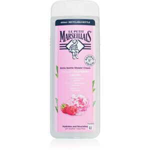 Le Petit Marseillais Raspberry & Peony Bio krémový sprchový gél 400 ml