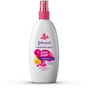 Johnson's® Shiny Drops bezoplachový kondicionér v spreji s arganovým olejom od 18mesiacov 200 ml