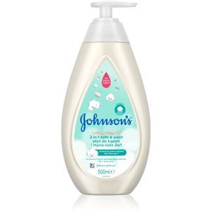Johnson's Baby Wash and Bath pena do kúpeľa a čistiaci gél 2v1