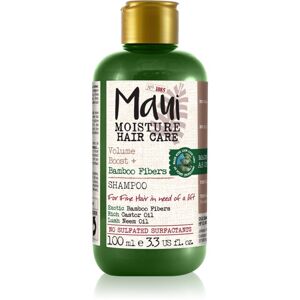 Maui Moisture Volume Boost + Bamboo Fibers posilňujúci šampón pre jemné vlasy bez objemu 100 ml