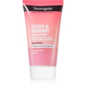 Neutrogena Clear & Radiant osviežujúci peeling na tvár 150 ml