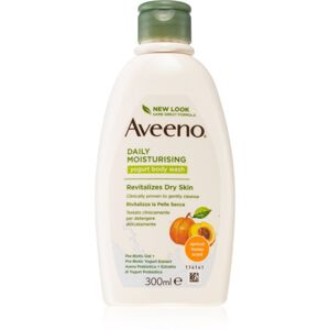 Aveeno Daily Moisturising Yoghurt body wash vyživujúci sprchový gél Apricot & Yoghurt 300 ml