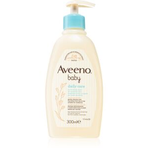 Aveeno Baby Daily Care Wash šampón a sprchový gél pre citlivú pokožku pre deti 300 ml