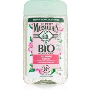 Le Petit Marseillais Wild Rose Bio Organic osviežujúci sprchový gél 250 ml