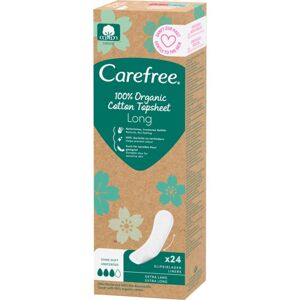 Carefree Organic Cotton Long slipové vložky 24 ks