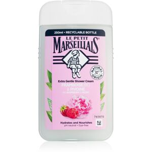 Le Petit Marseillais Raspberry & Peony Bio krémový sprchový gél 250 ml
