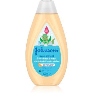 Johnson's® Wash and Bath sprchový a kúpeľový gél pre deti 2v1 500 ml