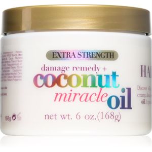 OGX Coconut Miracle Oil hĺbkovo posilňujúca maska na vlasy s kokosovým olejom 168 g