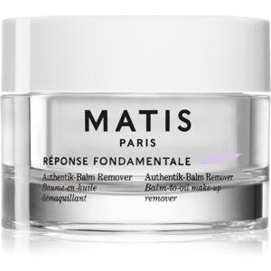 MATIS Paris Réponse Fondamentale Authentik-Balm Remover krém na tvár pre dokonalé vyčistenie pleti 50 ml