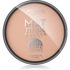 Astor Mattitude Anti Shine zmatňujúci púder odtieň 003 Nude Beige 14 g