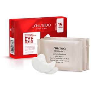Shiseido Benefiance WrinkleResist24 Pure Retinol Express Smoothing Eye Mask maska na oči s retinolom 3x2 ks