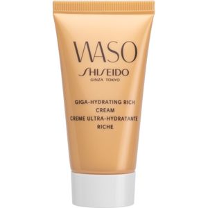 Shiseido Waso Giga-Hydrating Rich Cream bohatý hydratačný krém pre normálnu a suchú pleť 30 ml