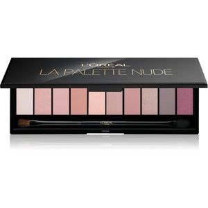 L’Oréal Paris Color Riche La Palette Nude paletka očných tieňov so zrkadielkom a aplikátorom odtieň 01 Rosé 7 g