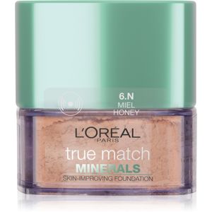 L’Oréal Paris True Match Minerals púdrový make-up odtieň 6.N Honey 10 g