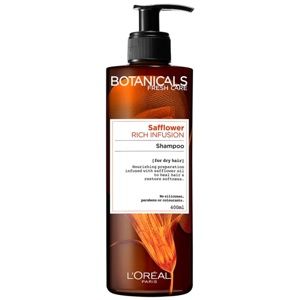 L’Oréal Paris Botanicals Rich Infusion šampón pre suché vlasy Safflower 400 ml