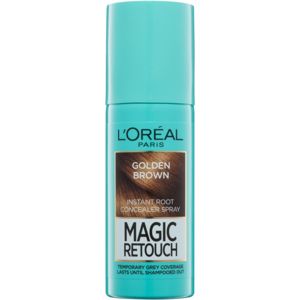 L’Oréal Paris Magic Retouch sprej pre okamžité zakrytie odrastov odtieň Golden Brown 75 ml