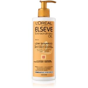L’Oréal Paris Elseve Extraordinary Oil Low Shampoo ochranný krém na umývanie pre veľmi suché vlasy 400 ml
