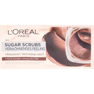 L’Oréal Paris Sugar Scrubs Peeling maska na vyhladenie a výživu pleti 4 ml