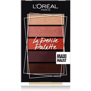 L’Oréal Paris La Petite Palette paletka očných tieňov odtieň Maximalist 5 x 0,8 g