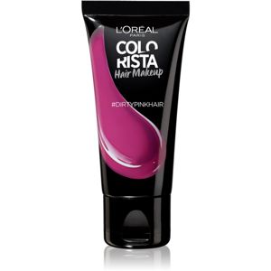 L’Oréal Paris Colorista Hair Makeup jednodenný vlasový make-up pre tmavé vlasy odtieň 14 Dirty Pink 30 ml