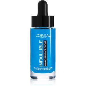 L’Oréal Paris Infallible Magic Essence Drops rozjasňujúca podkladová báza transparentní 15 ml