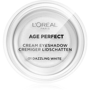 L’Oréal Paris Age Perfect Cream Eyeshadow krémové očné tiene odtieň 01 - Dazzling white 4 ml