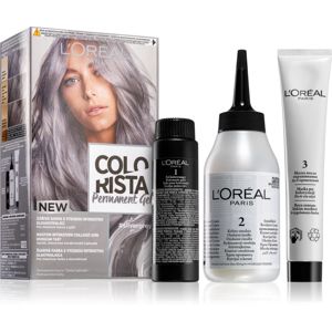 L’Oréal Paris Colorista Permanent Gel permanentná farba na vlasy odtieň Silver Grey