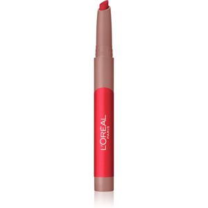 L’Oréal Paris Infallible Matte Lip Crayon rúž v ceruzke s matným efektom odtieň 111 Little Chili 2,5 g