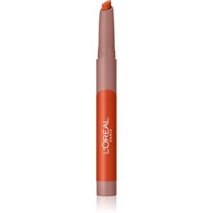 L’Oréal Paris Infallible Matte Lip Crayon rúž v ceruzke s matným efektom odtieň 106 Mon Cinnamon 2,5 g