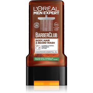 L’Oréal Paris Men Expert Barber Club sprchový gél pre mužov na vlasy, bradu a telo 300 ml