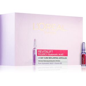 L’Oréal Paris Revitalift Filler pleťová kúra pre hydratáciu a vypnutie pokožky 28 ks