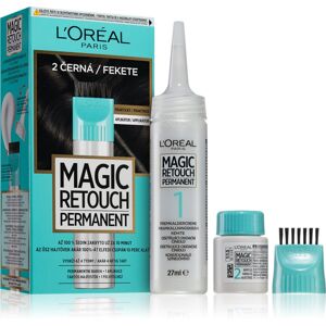 L’Oréal Paris Magic Retouch Permanent tónovacia farba na odrasty s aplikátorom odtieň 2 BLACK