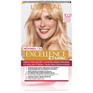 L’Oréal Paris Excellence Creme farba na vlasy odtieň 10.21 Very Light Pearl Blonde 1 ks