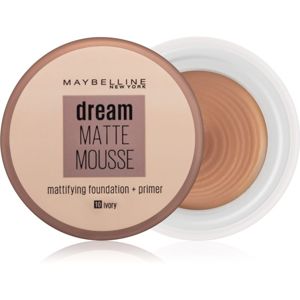 Maybelline Dream Matte Mousse zmatňujúci make-up odtieň 10 Ivory 18 ml