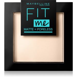 Maybelline Fit Me! Matte+Poreless zmatňujúci púder odtieň 120 Classic Ivory 9 g