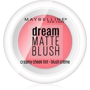 Maybelline Dream Matte Blush matná krémová lícenka odtieň 10 Flirty Pink 6 g