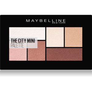 Maybelline The City Mini Palette paletka očných tieňov odtieň 480 Matte About Town 6 g