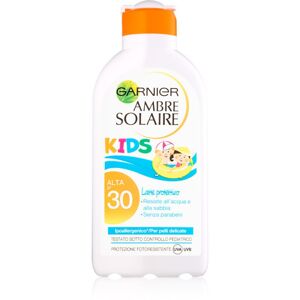 Garnier Ambre Solaire Kids opaľovacie mlieko na detskú pokožku SPF 30 200 ml