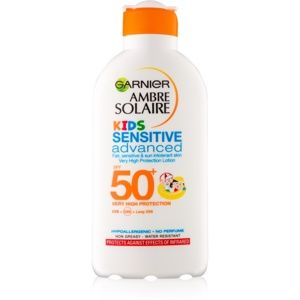 Garnier Ambre Solaire Resisto Kids ochranné mlieko pre deti SPF 50+ 200 ml