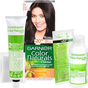 Garnier Color Naturals Creme farba na vlasy odtieň 3 Natural Dark Brown 1 ks