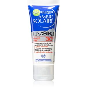 Garnier Ambre Solaire UV Ski ochranný krém na tvár do nepriaznivého počasia SPF 30 30 ml